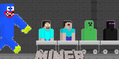 Miner GokartCraft – 4 Player